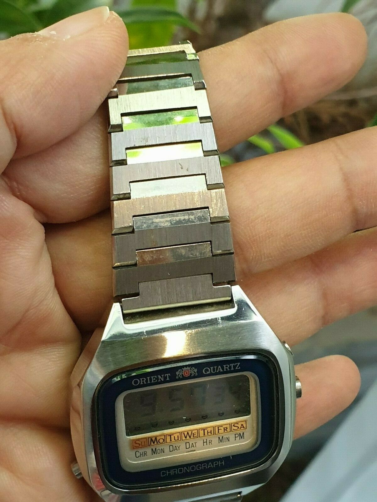 Vintage Collectors 1980s Orient Chronograph Quartz Japan Vintage Collectors 1980s Orient Chronograph Quartz Japan