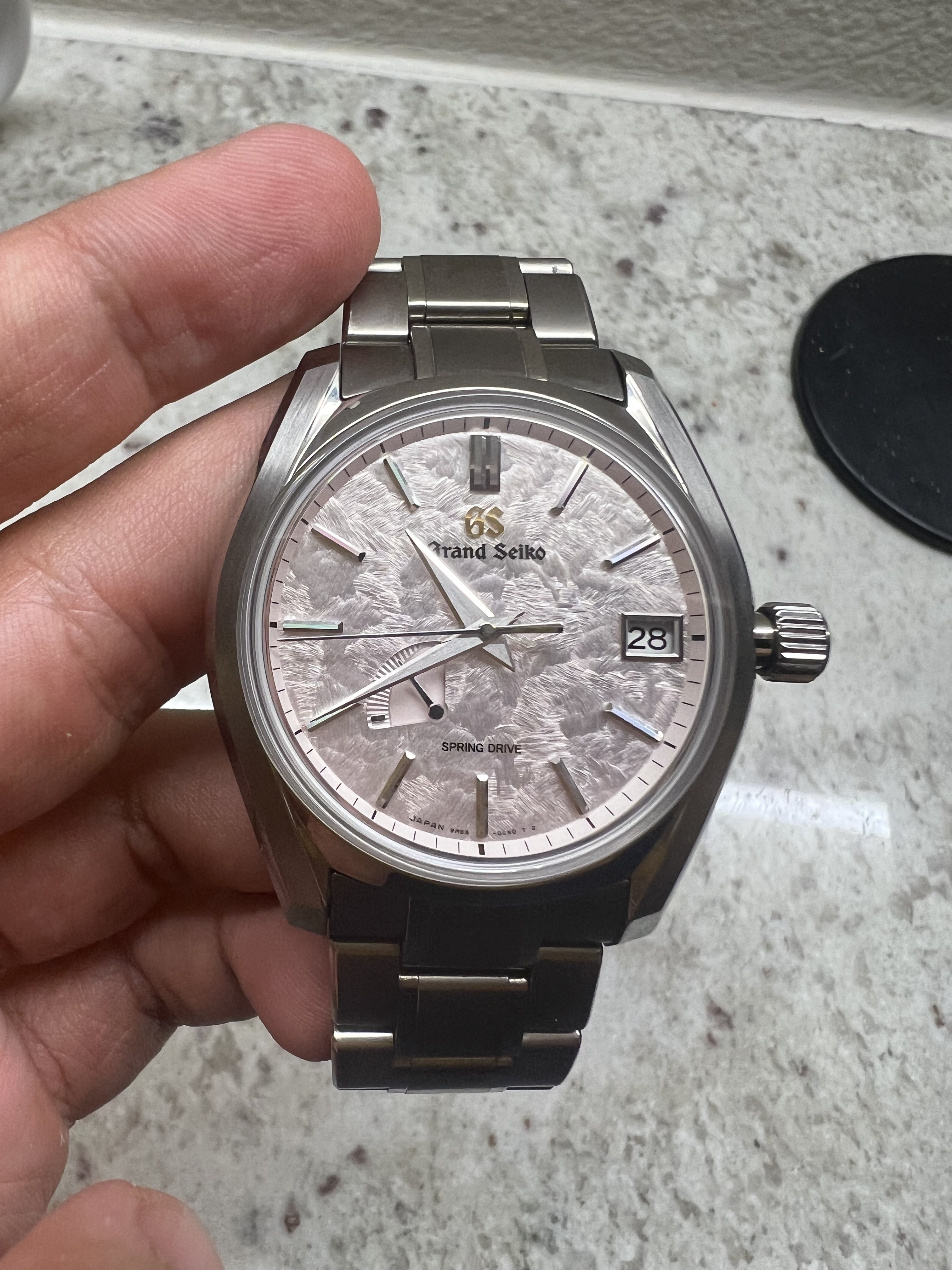 WTS Grand Seiko Spring Drive SBGA413 Shunbun WatchCharts