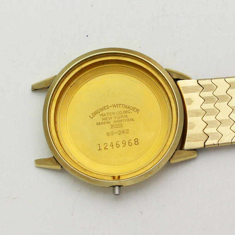 Longines Admiral 340 Automatic 34.5mm Gold Filled 1260 Wristwatch