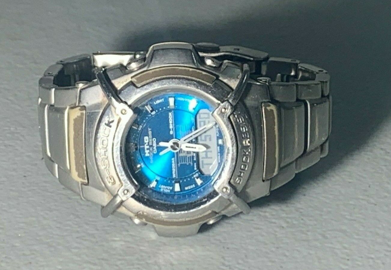 CASIO MTG 510 ANA DIGI BLUE DIAL G SHOCK QUARTZ WATCH 2339 MODULE