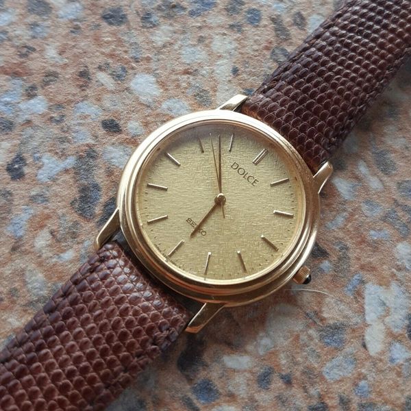 Seiko Dolce 5S21 6011 Sweep Second Hand Quartz February 1994