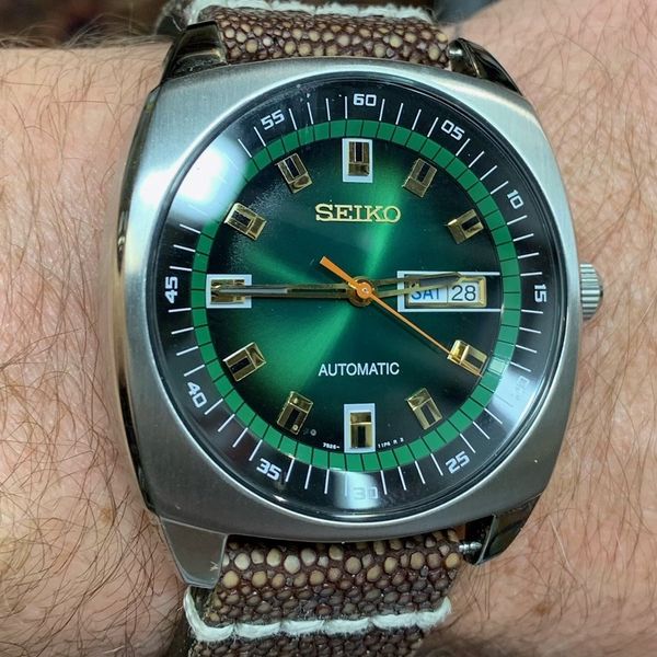 Seiko recraft green online