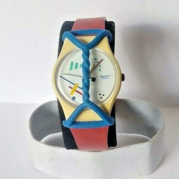 Swatch watch guards 80s sale