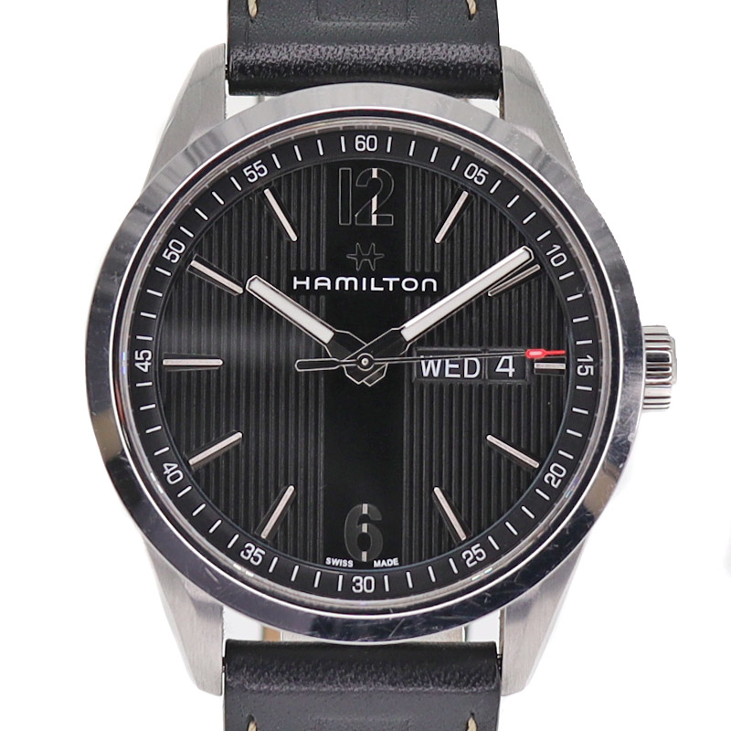 HAMILTON [Hamilton] H43311735/H433110 Broadway Day Date Quartz SS