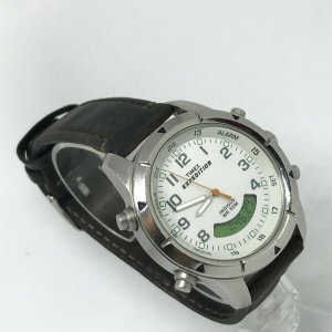 Timex EXPEDITION Indiglo Men 930 W6 Ana./Dig. Watch Original Brown Leather  Strap | WatchCharts