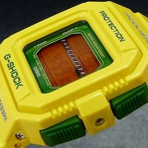 Casio~G-Shock~GLS-5500CC~Yellow/Green/Orange~Brazil World Cup~Rare
