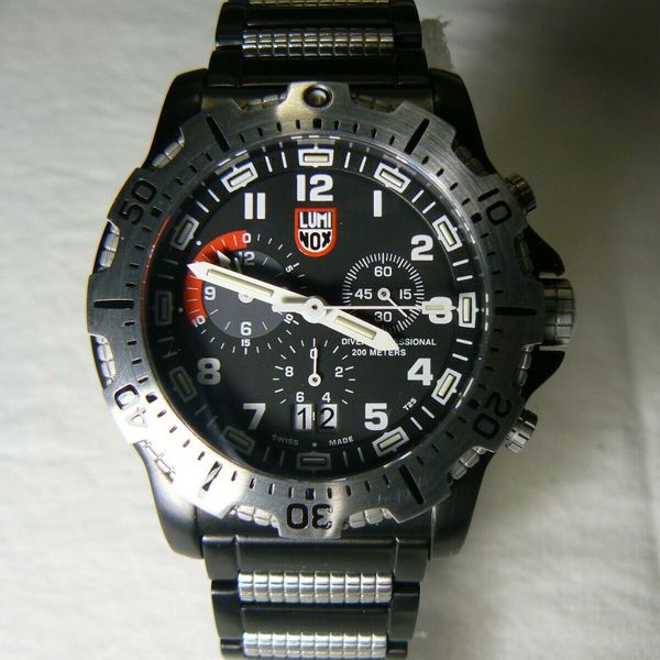 LUMINOX SERIES 8150/8350 CHRONOGRAPH STAINLESS STEEL PROFESSIONAL