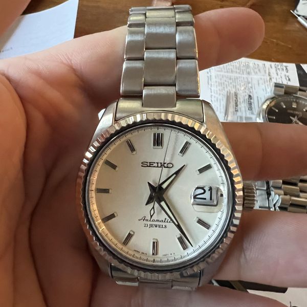 [WTS] SARB035 with aftermarket fluted bezel/cyclops crystal on OEM