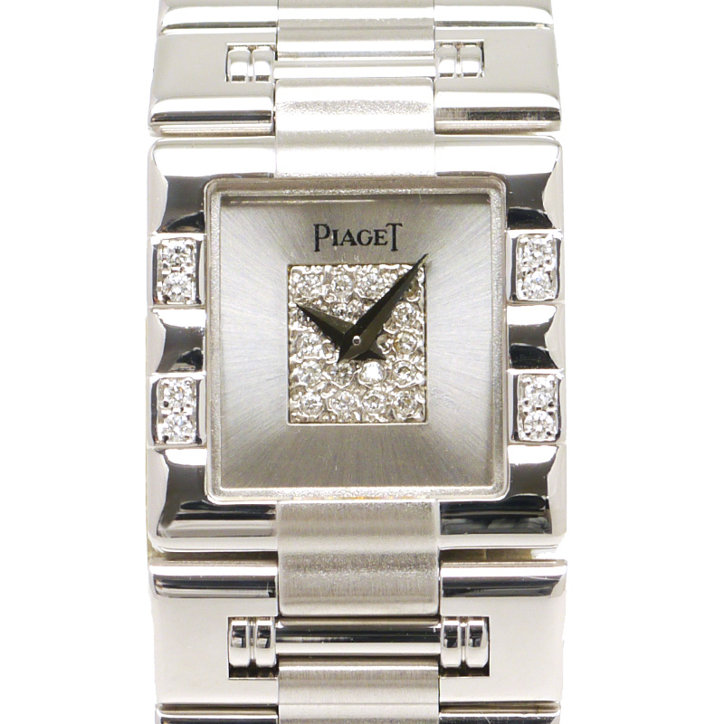 Used Piaget PIAGET Dancer Square Ladies Quartz 750WG Diamond