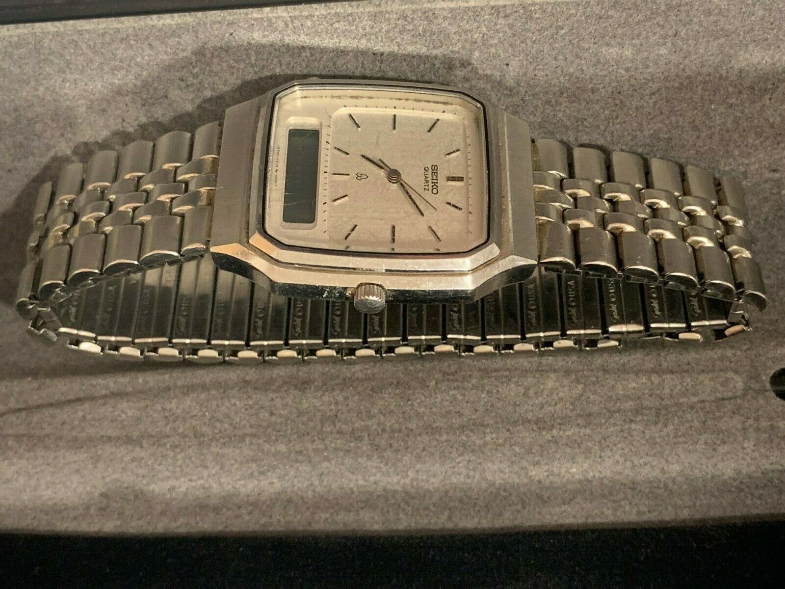 seiko digital analog watch