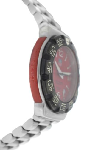 Authentic Men's Tag Heuer Formula WAC1113-0 Steel Date Quartz