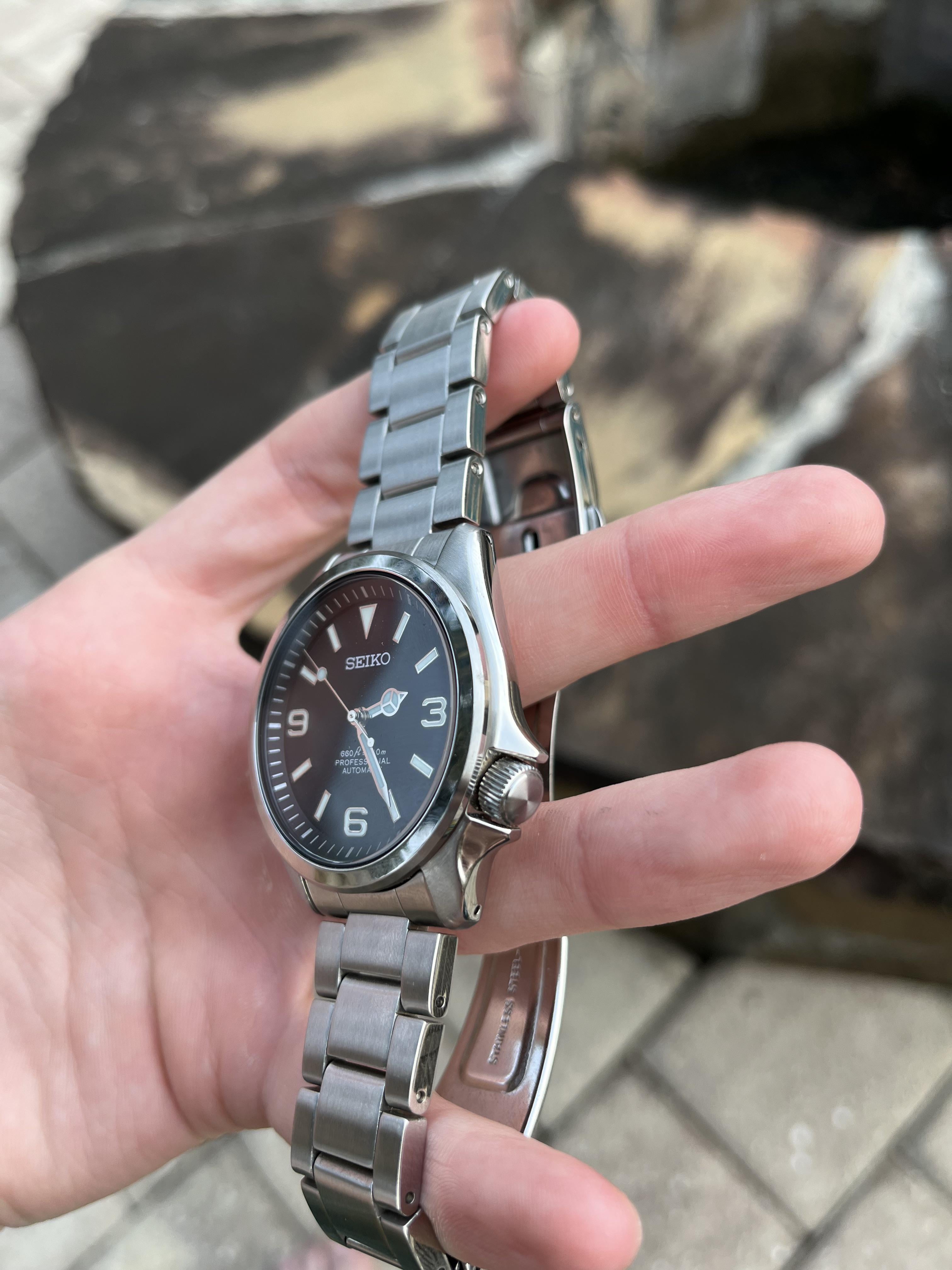 WTS Seiko Dresskx Explorer Mod WatchCharts Marketplace