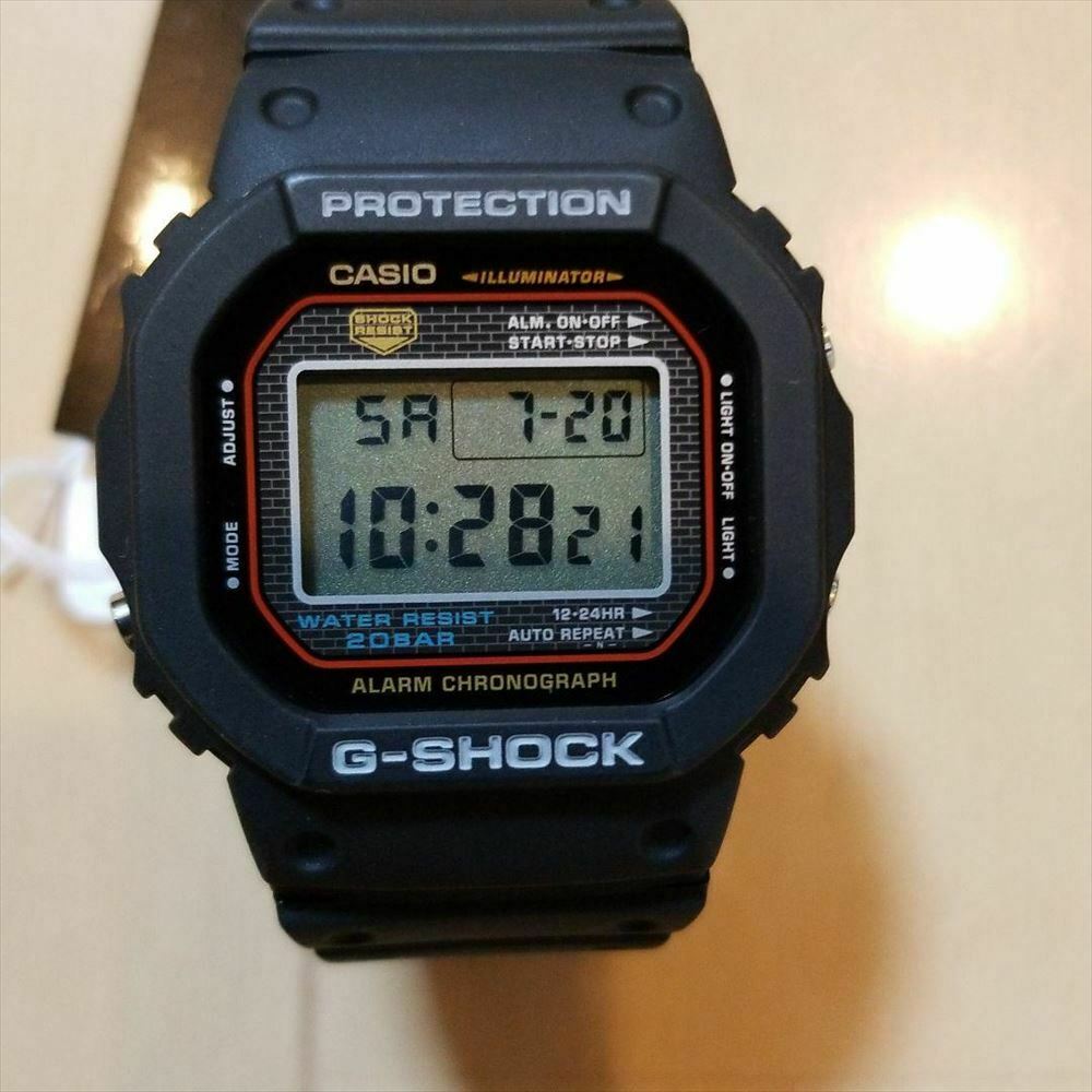 Rare!!! New CASIO G-SHOCK DW-5000-1JF (2001) Vintage Limited Screw