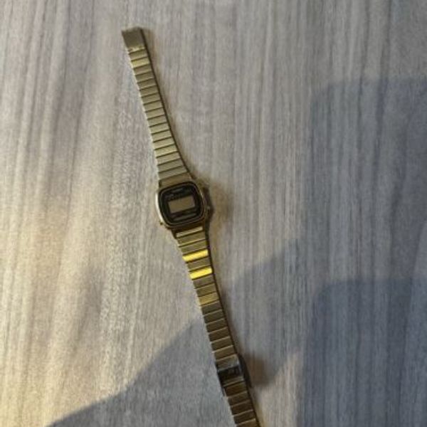 CASIO COLLECTION Mod. DATE GOLD - CARBON LOOK - BLUE
