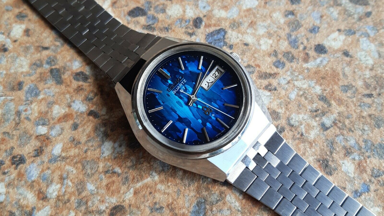 時計 SEIKO QUARTZ TYPE II Vintage Seiko Quartz Type II (SQ) JDM 3803 7100 Kanji August 1973