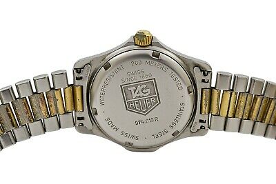 Vintage Tag Heuer 2000 Series 974.013R Quartz Bi-Metal Gents Watch