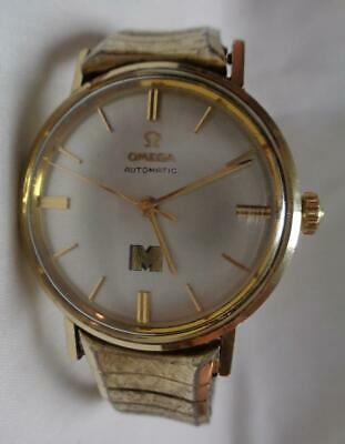 VINTAGE 1967 OMEGA AUTOMATIC MONSANTO PRESENTATION WRISTWATCH 14K GOLD  FILLED | WatchCharts