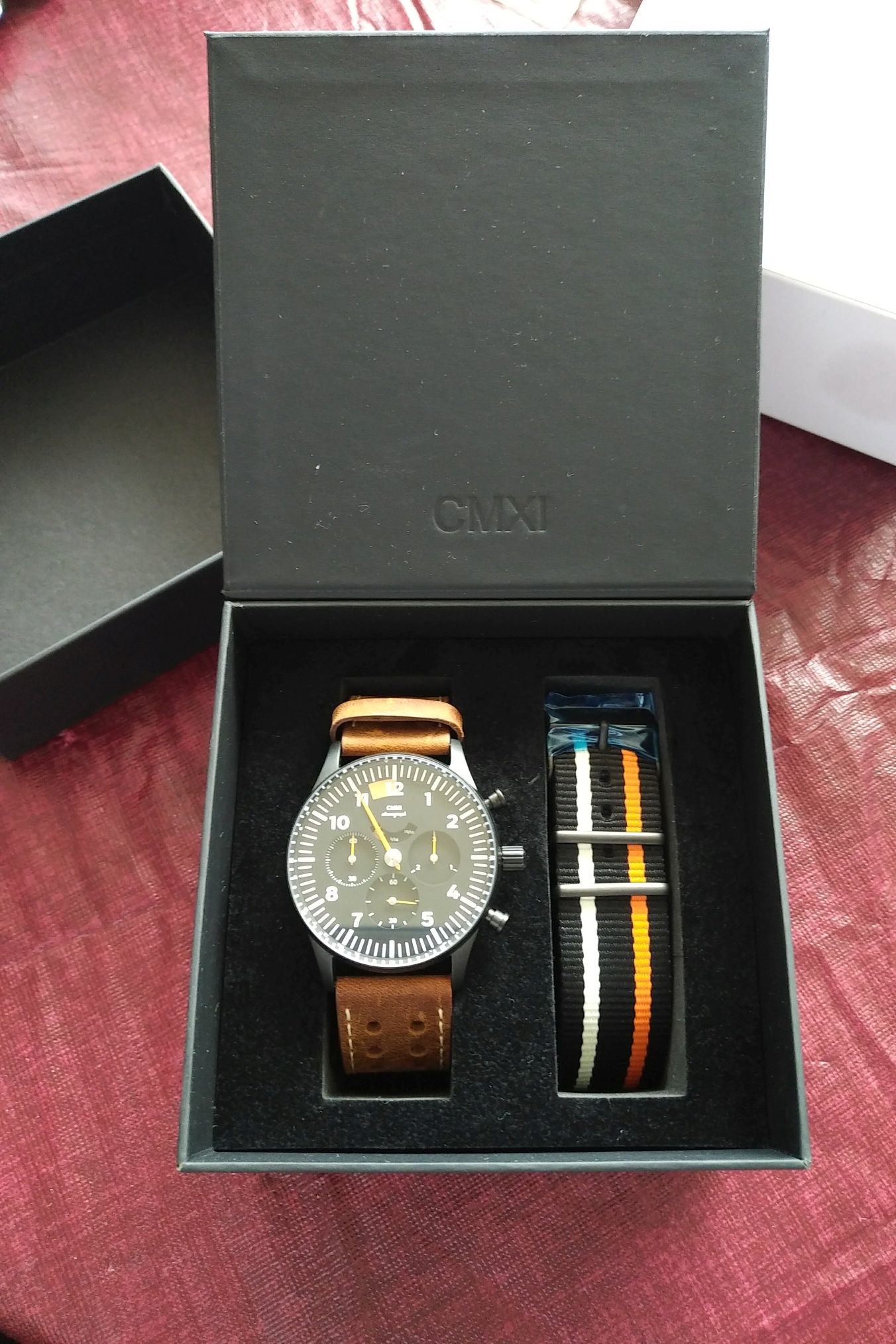 Used: Cursus Victus CMXI Watch (Chrono, single hand, PVD
