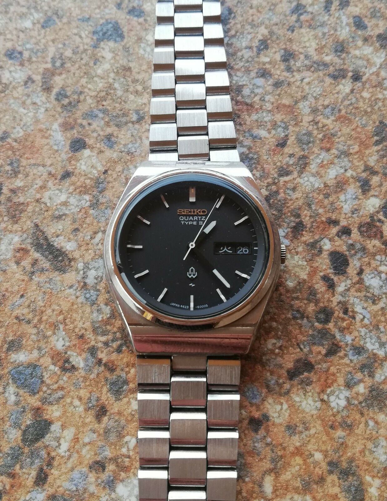 Vintage Seiko Quartz Type II (SQ 4004) JDM 4623 6000 Kanji