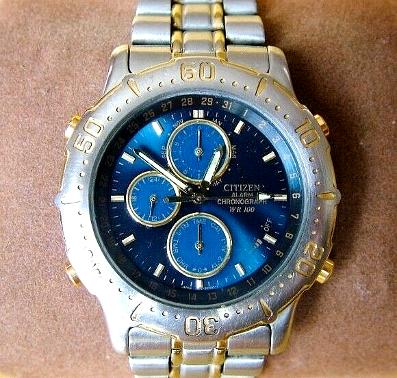 95 Men's Superb Multi Function Citizen 6850-G82267 Wrist Watch
