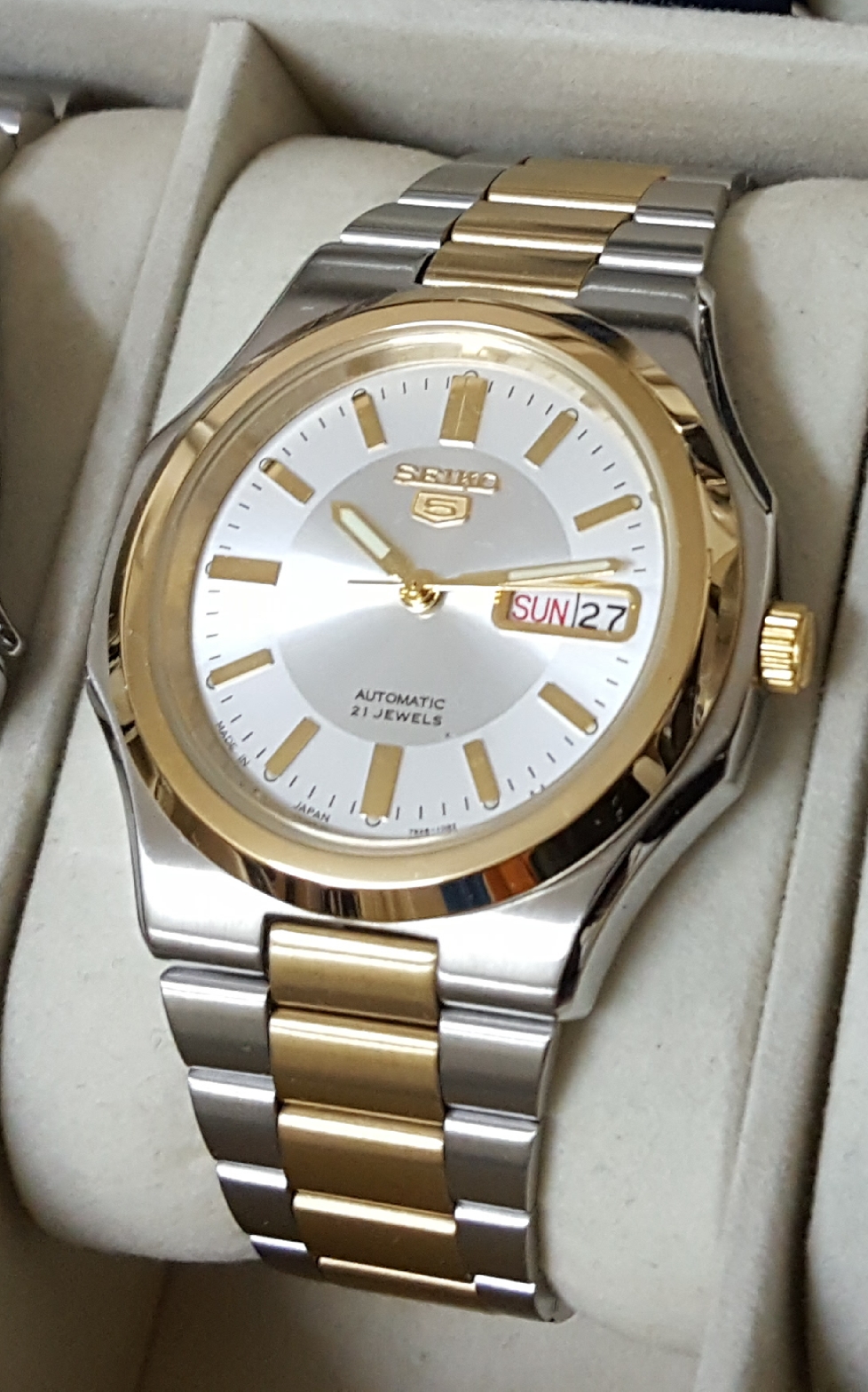 FS Seiko SNKK48 Nautilus two tone mint WatchCharts Marketplace