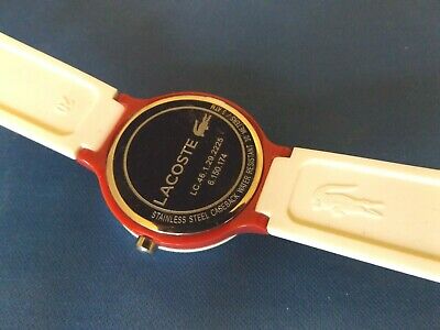 VERY NICE LADIES MEN S LACOSTE LC.46.1.29.2225 GOA QUARTZ ANALOGUE WATCH NEW EX WatchCharts Marketplace