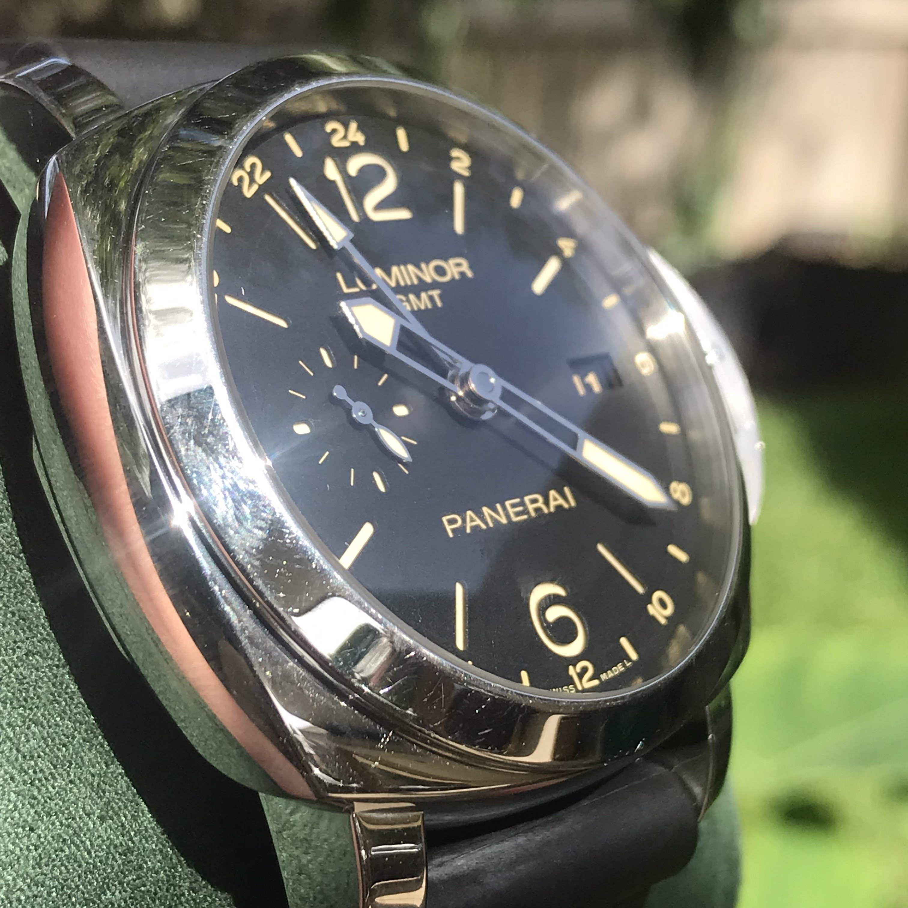 6 050 USD FS Panerai Luminor 1950 3 days GMT Acciaio Pam 531