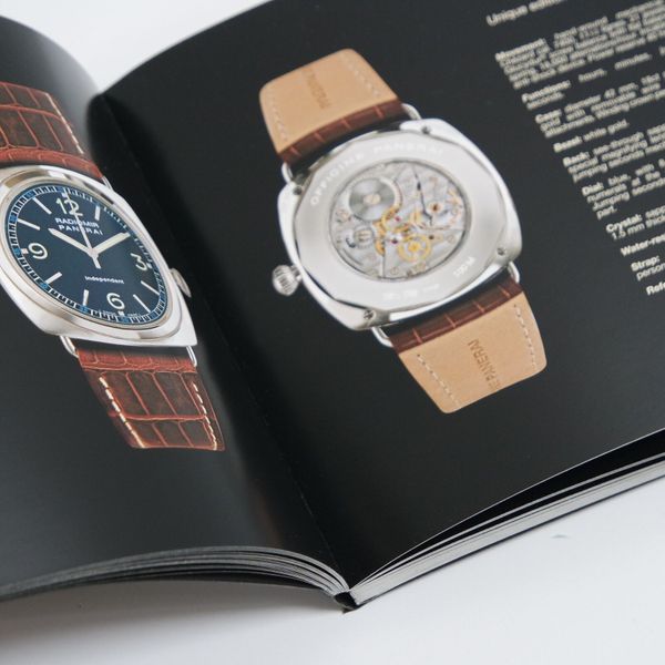 PANERAI LIBRO BOOK CATALOGO BLOCKET DEPLIANT BROCHURE ANNO 1997 2007 ...