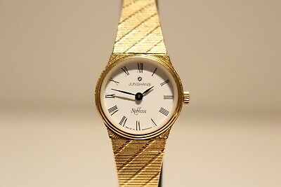 VINTAGE BEAUTIFUL GERMANY GOLD PLATED LADIES QUARTZ