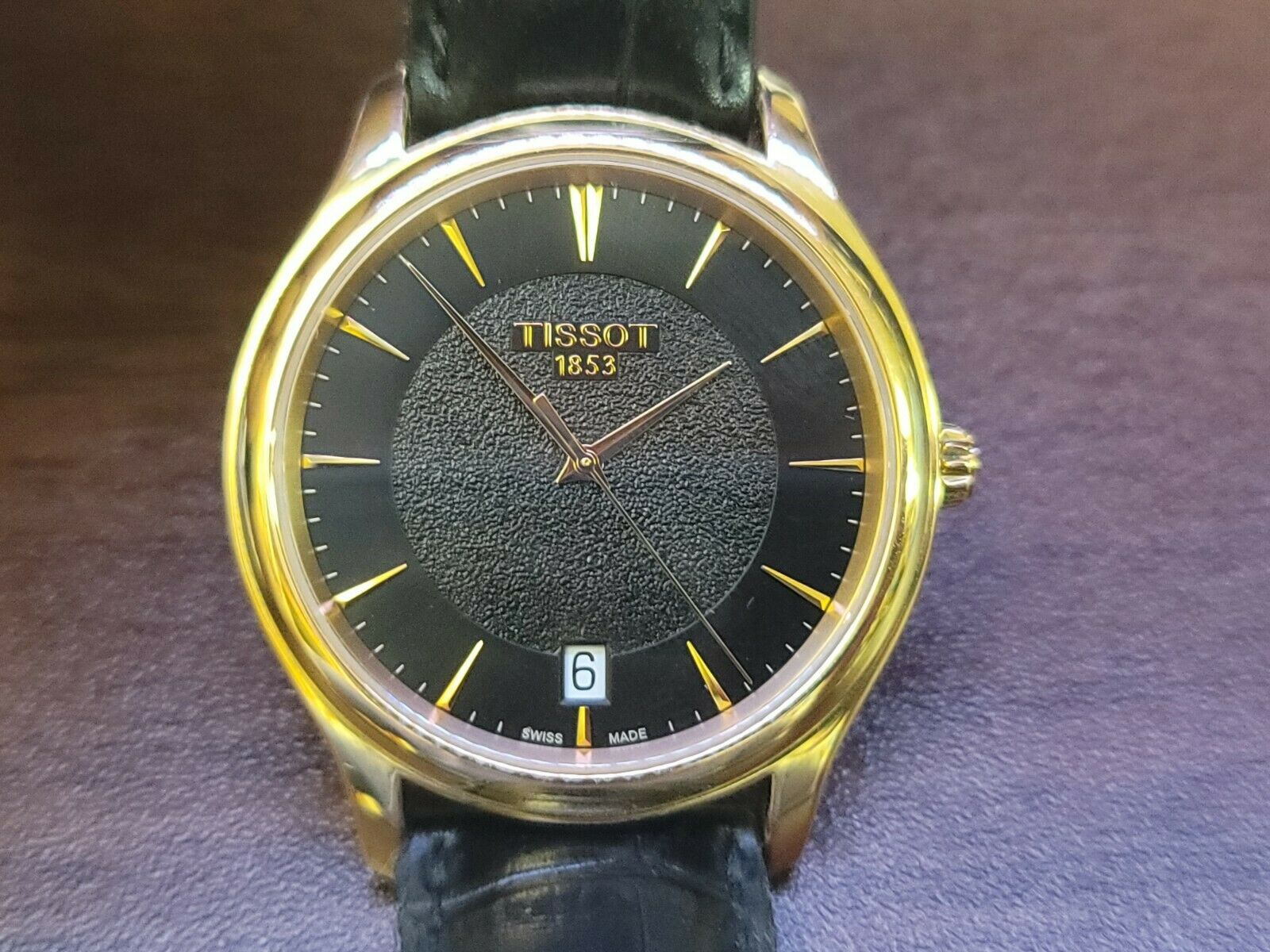 Tissot fascination 18k discount gold