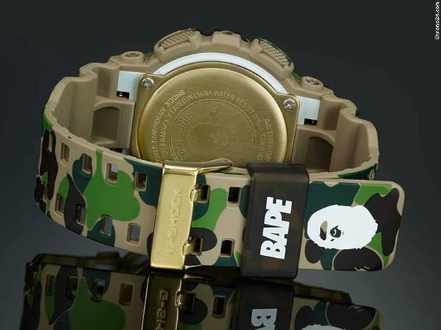 G shock clearance bape 25th anniversary