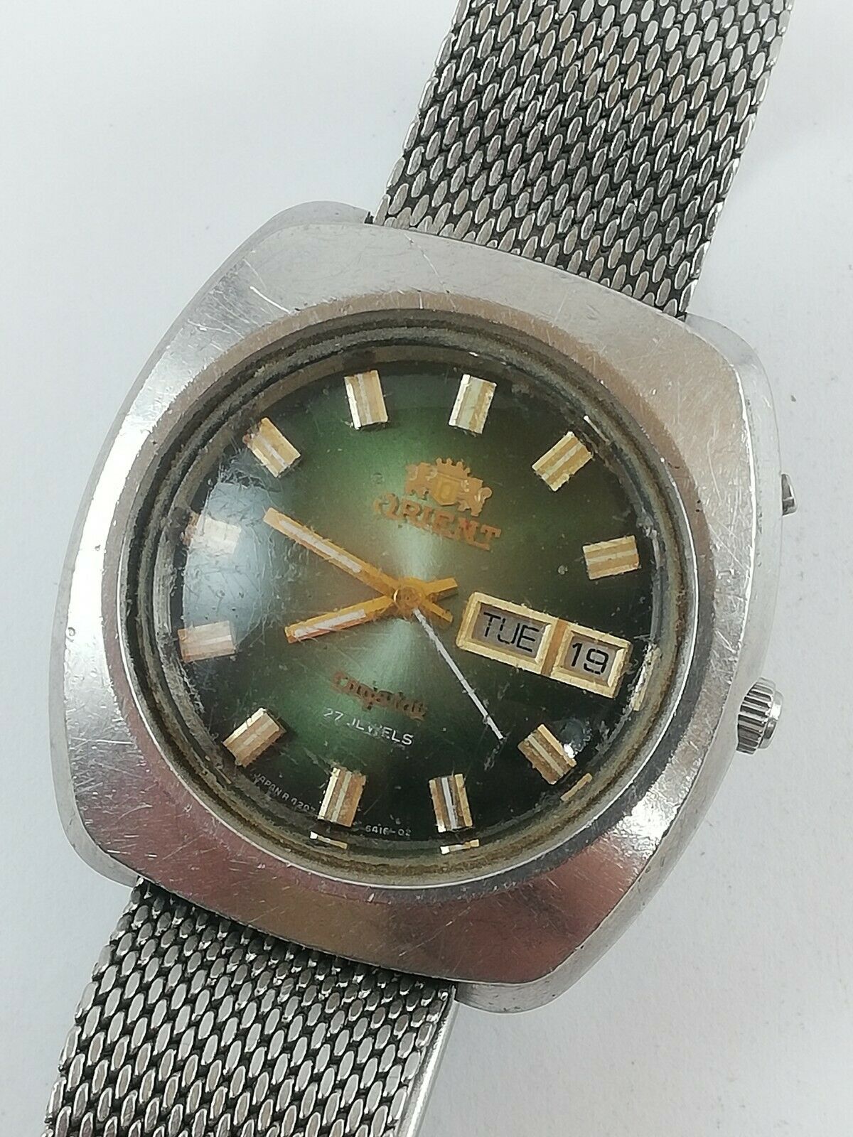 Vintage ORIENT CRYSTAL C429 64160 Automatic 27 Jewels Japan Watch Working WatchCharts Marketplace