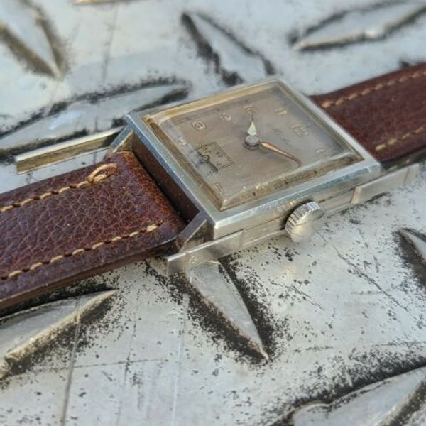 Ultra Rare Slide Lock Mido Doctors Early Waterproof Mens Watch ...