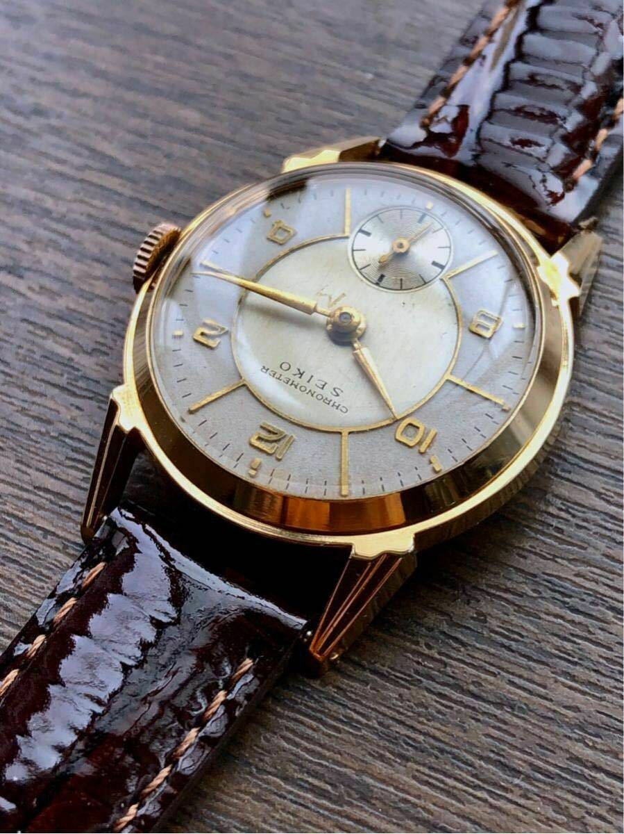 Very Rare Vintage 1940 s SEIKO CHRONOMETER SEIKOSHA Hand Winding