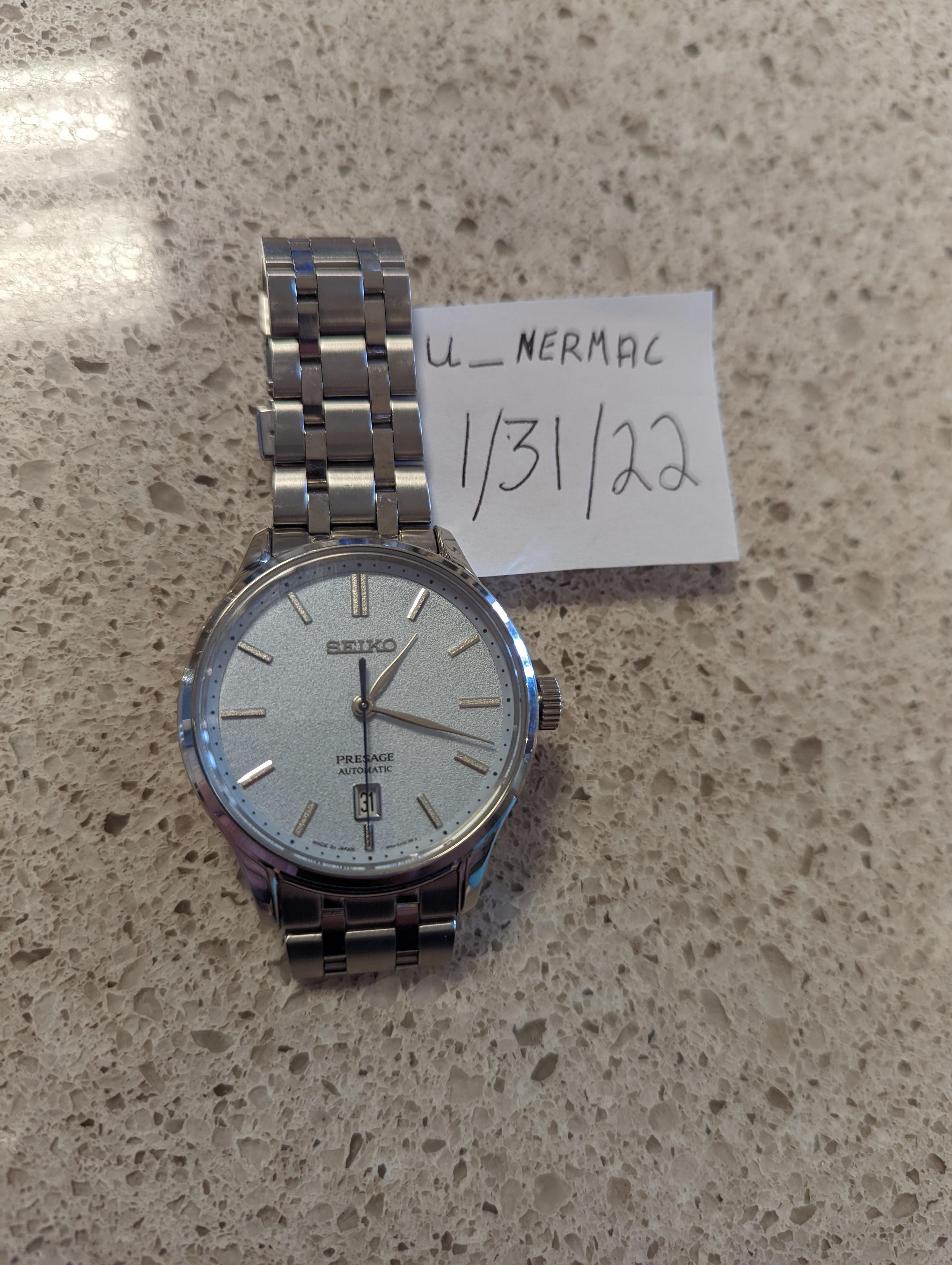 WTS] Seiko Presage SRPF53 | WatchCharts