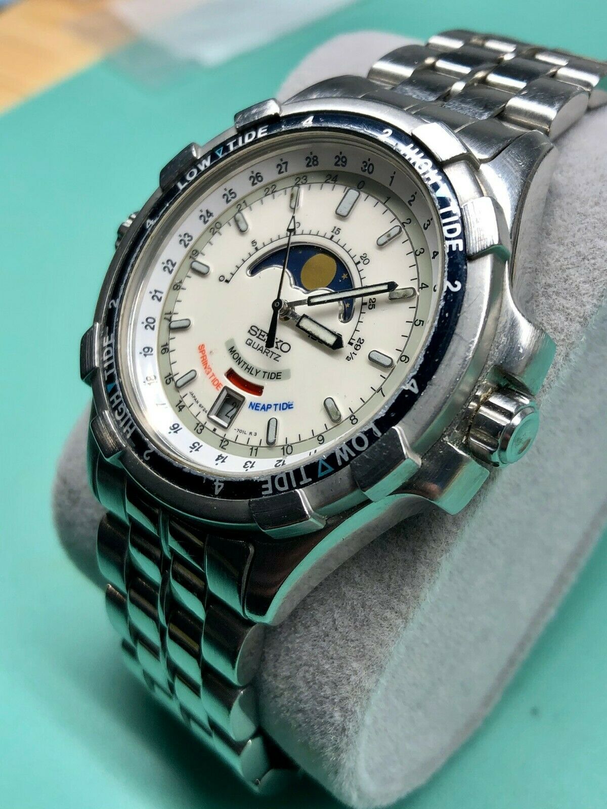 Seiko discount tide watch