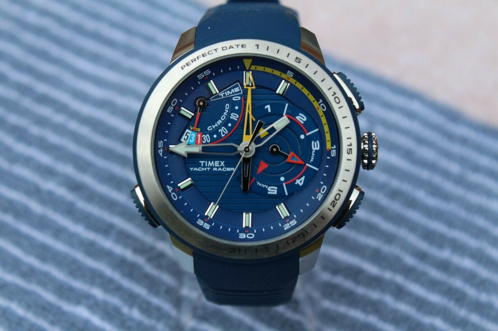 Timex intelligent quartz online yacht racer