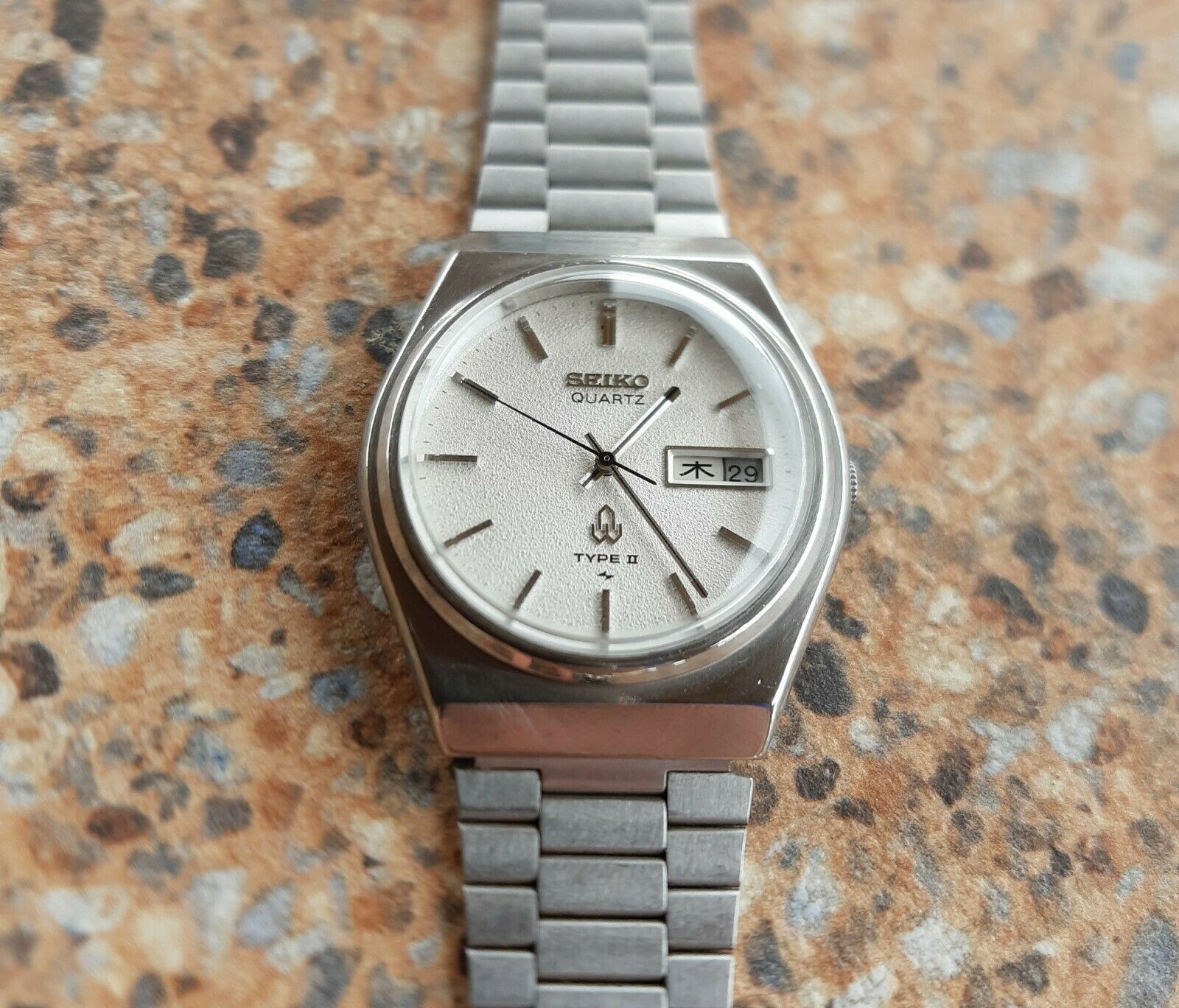 Vintage Seiko Quartz Type II (SQ) JDM 4336 8030 Kanji