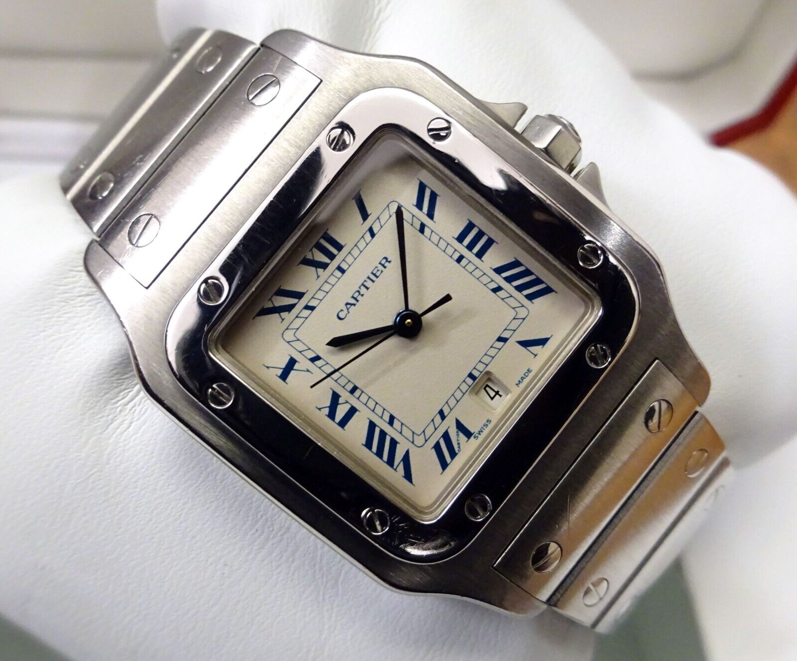 CARTIER Santos Galb e 29 x 41 mm Ref. 987901 Mid Size Men s Watch