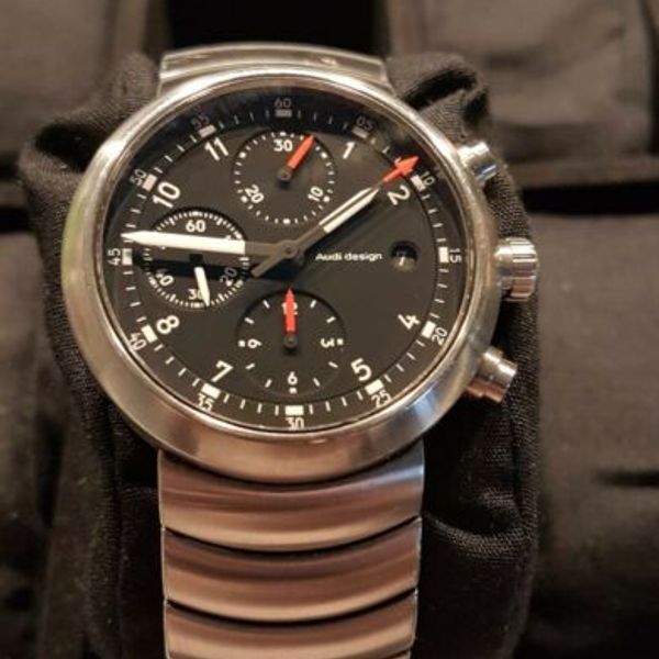 ジン Sinn audi-design コラボモデル スクエア 美品 説明書