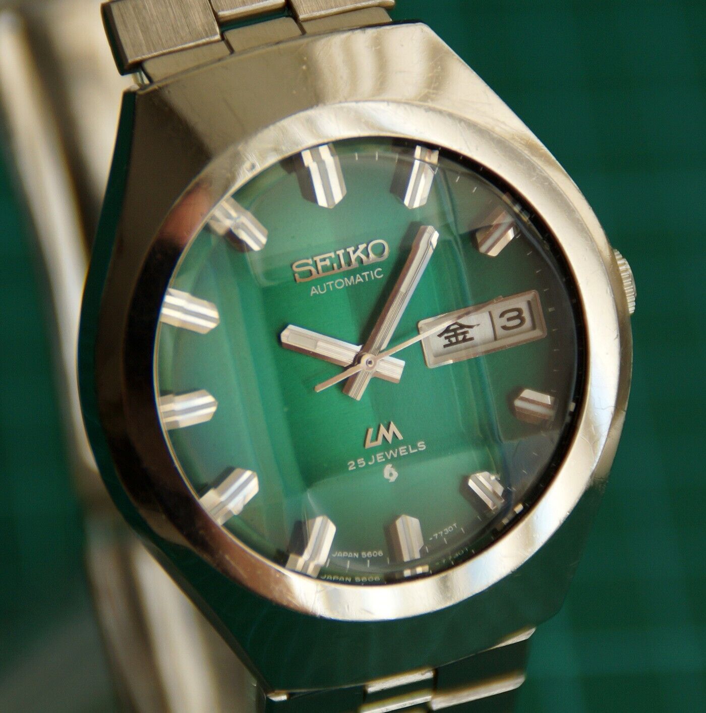 SEIKO LORD MATIC 5606-7360 - GENUINE - ORIGINAL - RARE VINTAGE JDM