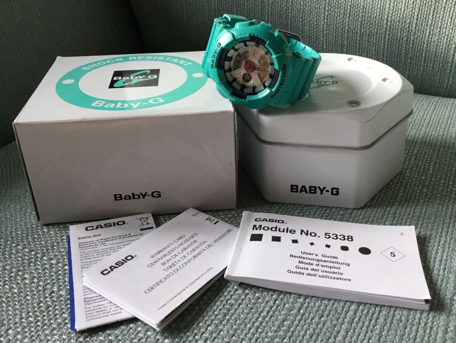 baby g shock turquoise