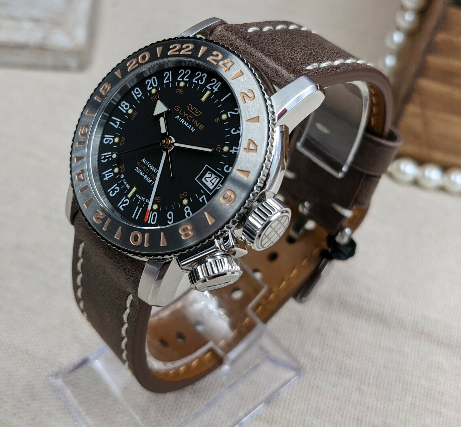 Glycine airman online 39mm