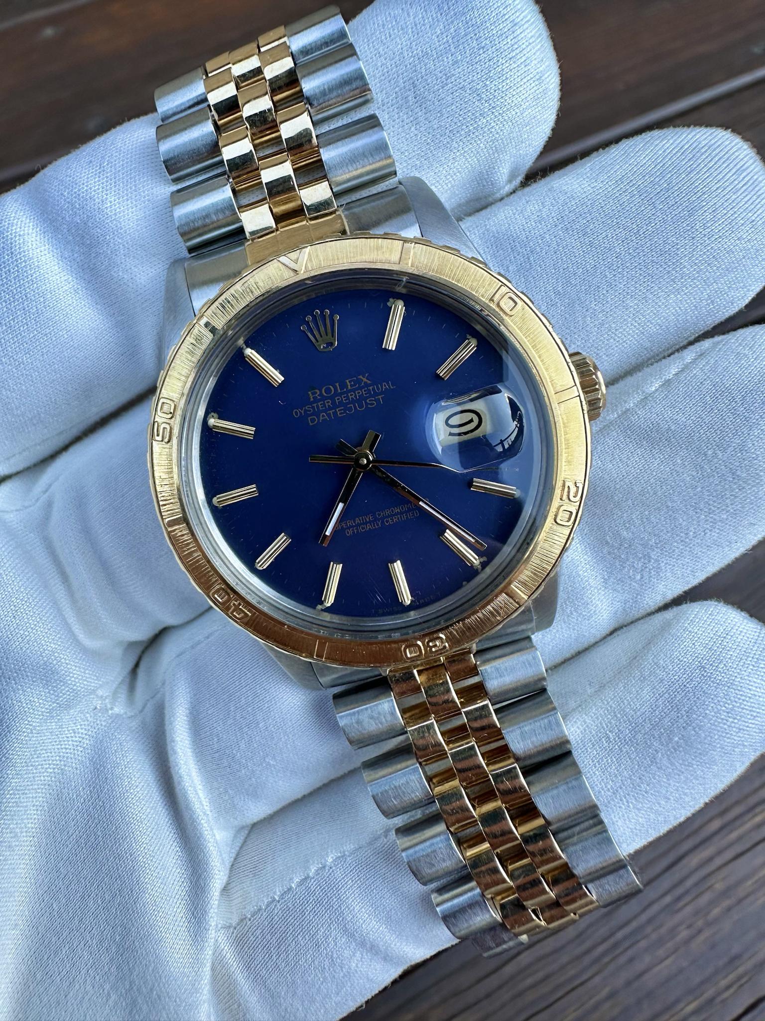 Pre-owned Rolex Datejust Thunderbird (1985) Two Tone 16253