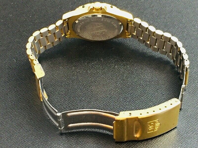 TAG HEUER 3000 Professional 934.413 Quartz Watch 18K Gold Plated 