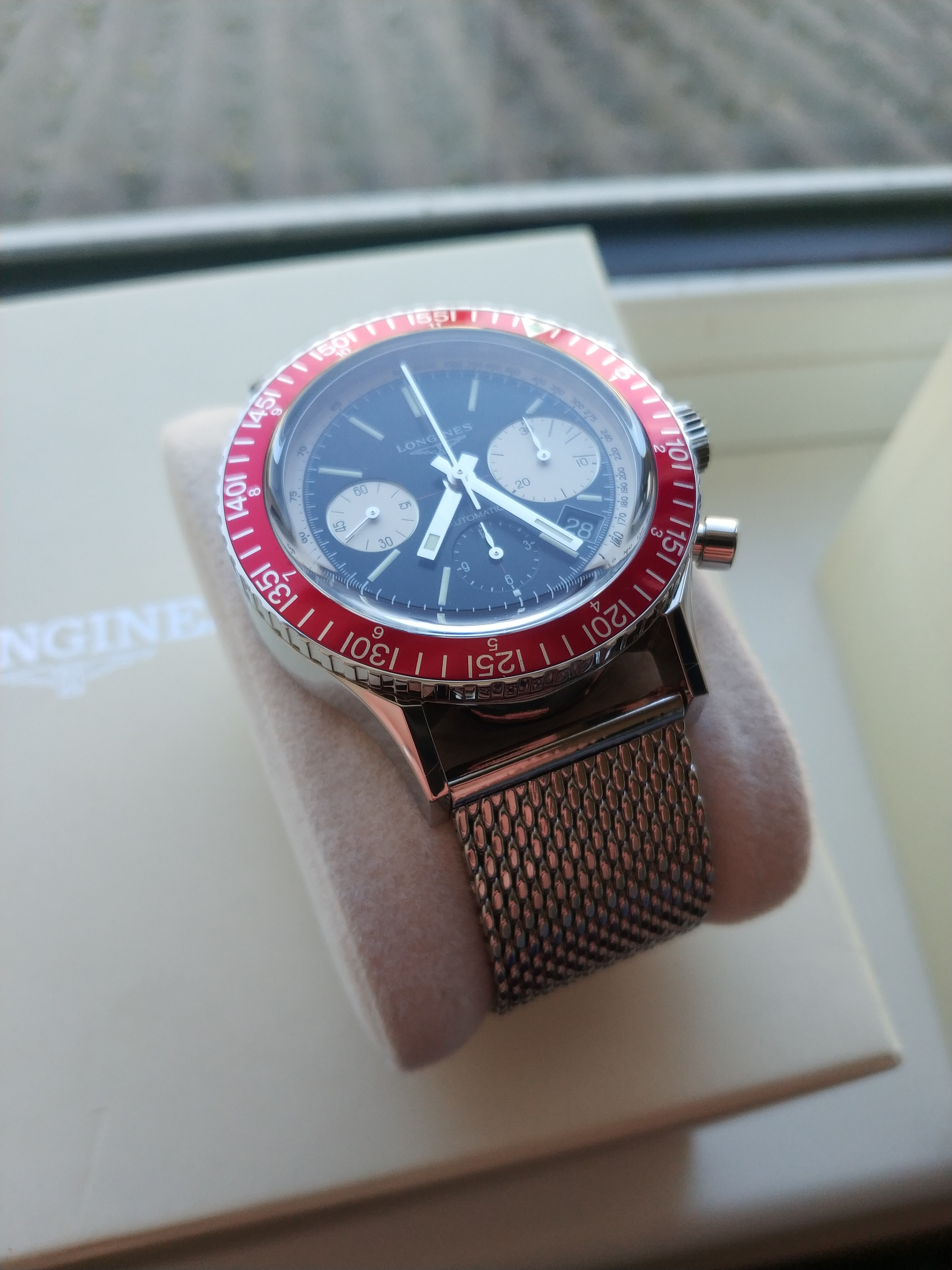 FS Longines 1967 Heritage Diver EU Sale Full kit Rubber Mesh WatchCharts Marketplace