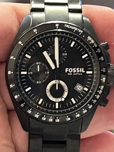 Fossil watch hot sale 10 atm