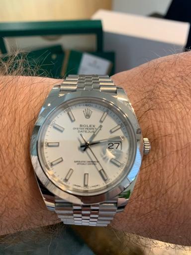 FS Rolex Datejust 41 123600 WatchCharts Marketplace