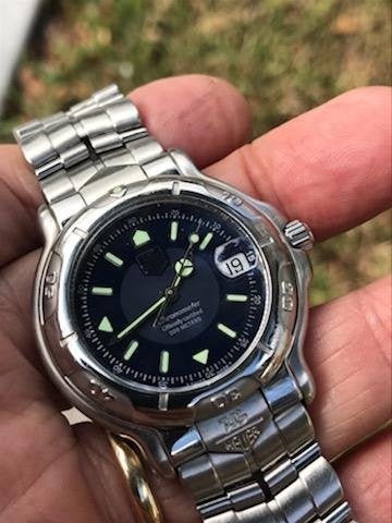 Tag Heuer 6000 WH5113-K1 Chronometer Automatic Navy Mens