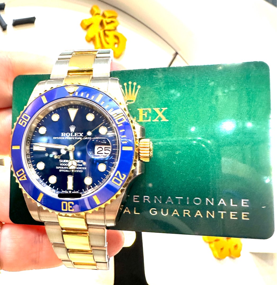 Rolex 126613lb submariner date TT blue WatchCharts Marketplace